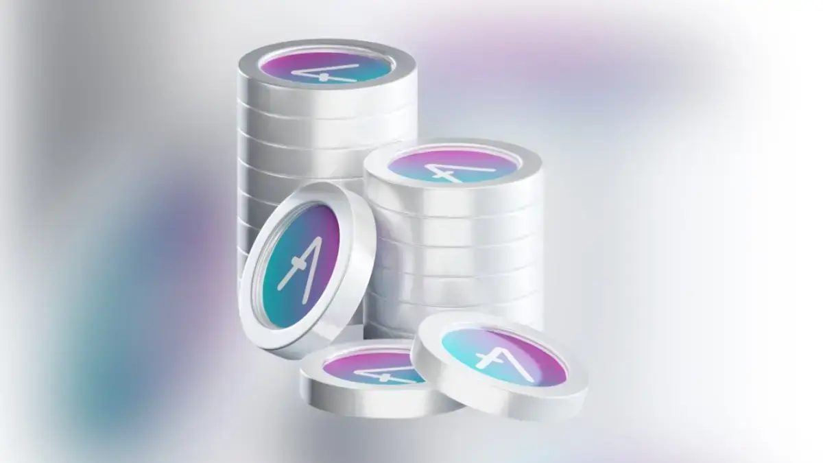 ilustrasi koin AAVE. (dok. istimewa)