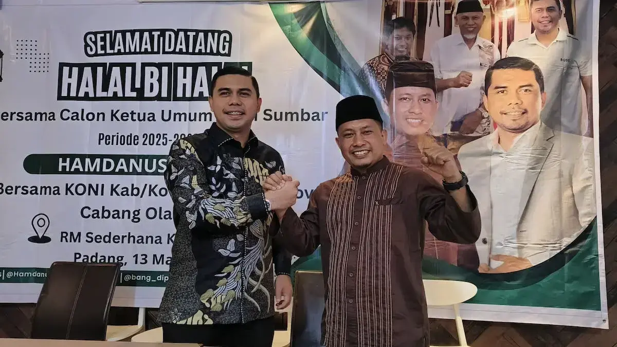 Hamdanus-Dipo siap untuk KONI Sumbar. (dok. Tim Media Hamdanus-Dipo)