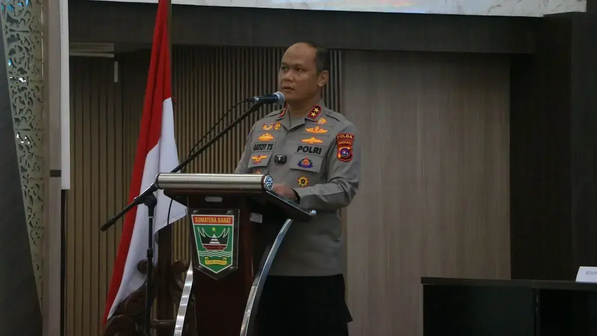Kapolda Sumbar Irjen Pol Gatot Tri Suryanta. (dok. Bidhumas)