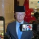 Menlu Sugiono saat diwawancarai awak media di Turki. (dok. PCO)