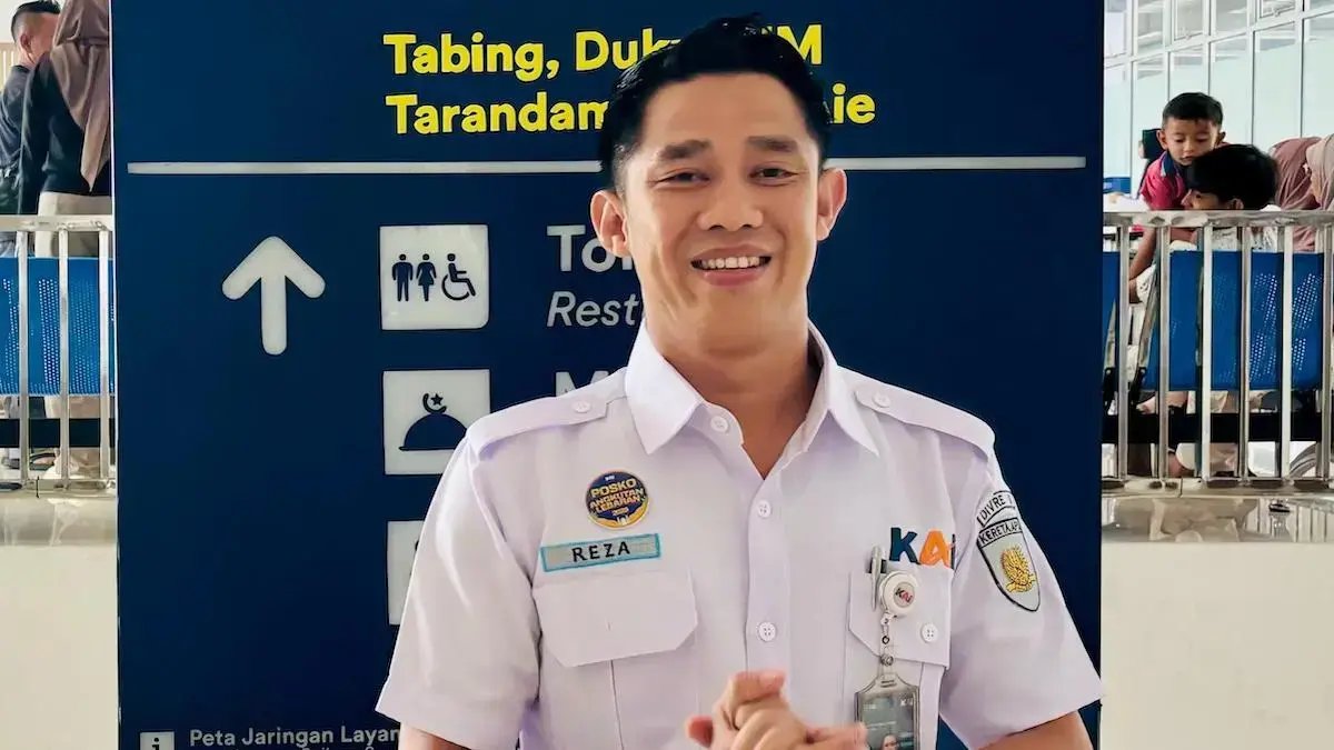 Reza Shahab, Kepala Humas KAI Divre II Sumbar. (dok. Humas KAI)