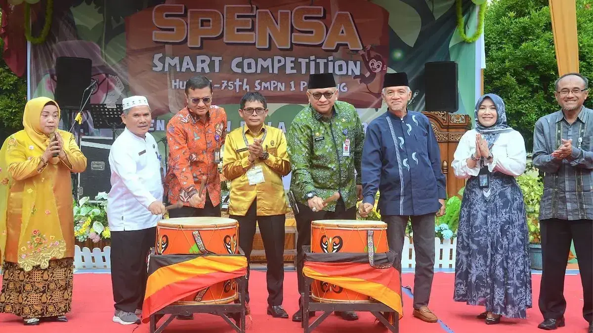 Sekdako Padang Andree Algamar buka iven Spensa Smart Competition. (dok. Prokopim)