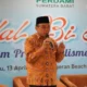 Wawako Maigus Nasir saat menghadiri halalbihalal bersama Perdami Sumbar. (dok. Prokopim)
