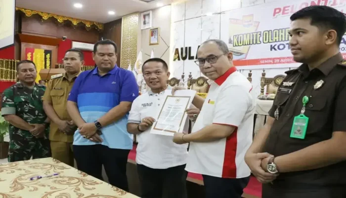 Edison TRD kembali Pimpin KONI Pariaman Periode 2025-2029