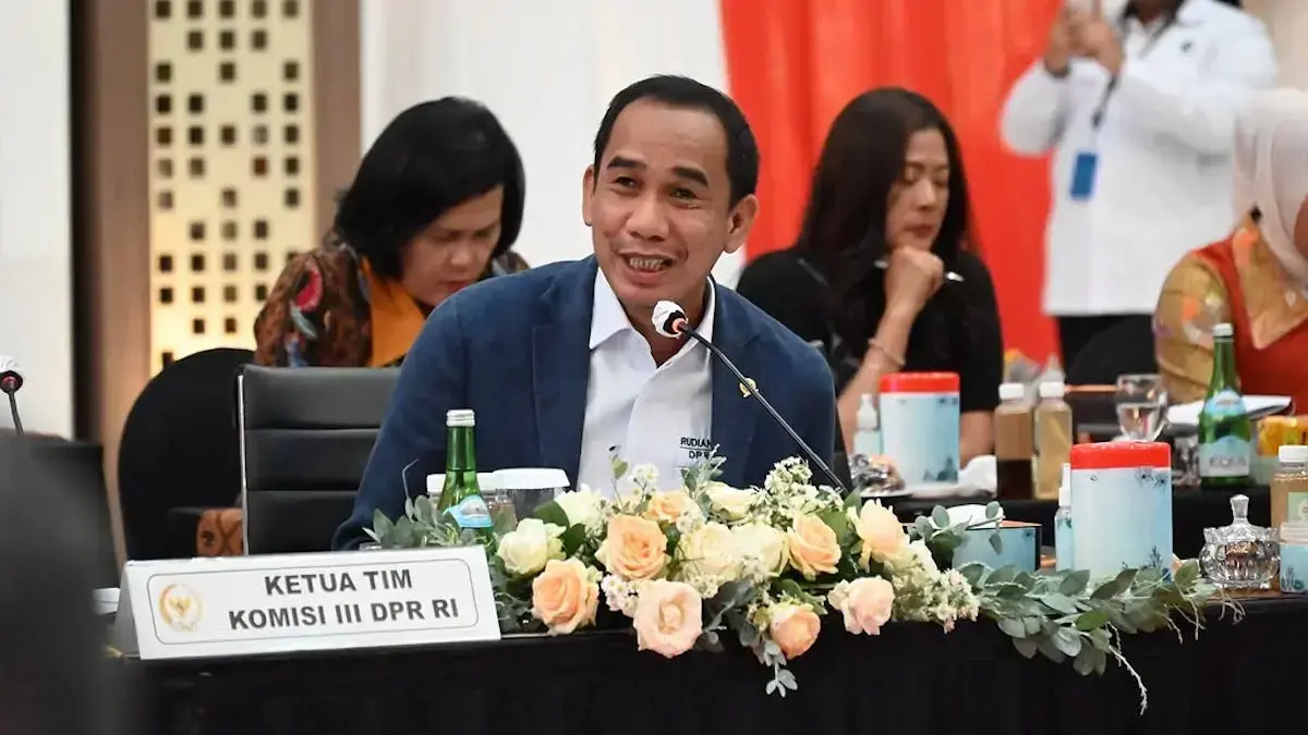 Anggota Komisi III DPR RI Rudianto Lallo. (dok. istimewa)