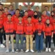 Atlet silat Perisai Diri Semen Padang dilepas menuju turnamen di Malaysia. (dok. Humas)