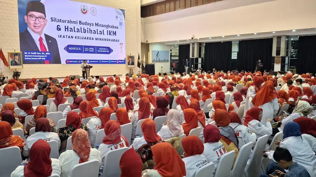 Halalbihalal IKM dihadiri lebih dari 1000 orang. (dok. istimewa)