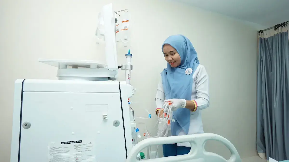 Layanan hemodialisa Semen Padang Hospital. (dok. istimewa)