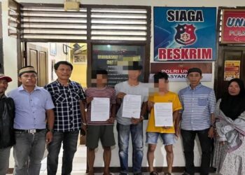 Pungli di Objek Wisata Muaro Mati, Polres Polres Agam Amankan Tiga Preman