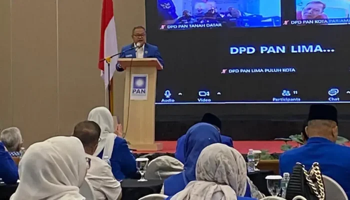 Muswil VI PAN Sumbar Digelar, Lima Nama Formatur Telah Ditetapkan DPP