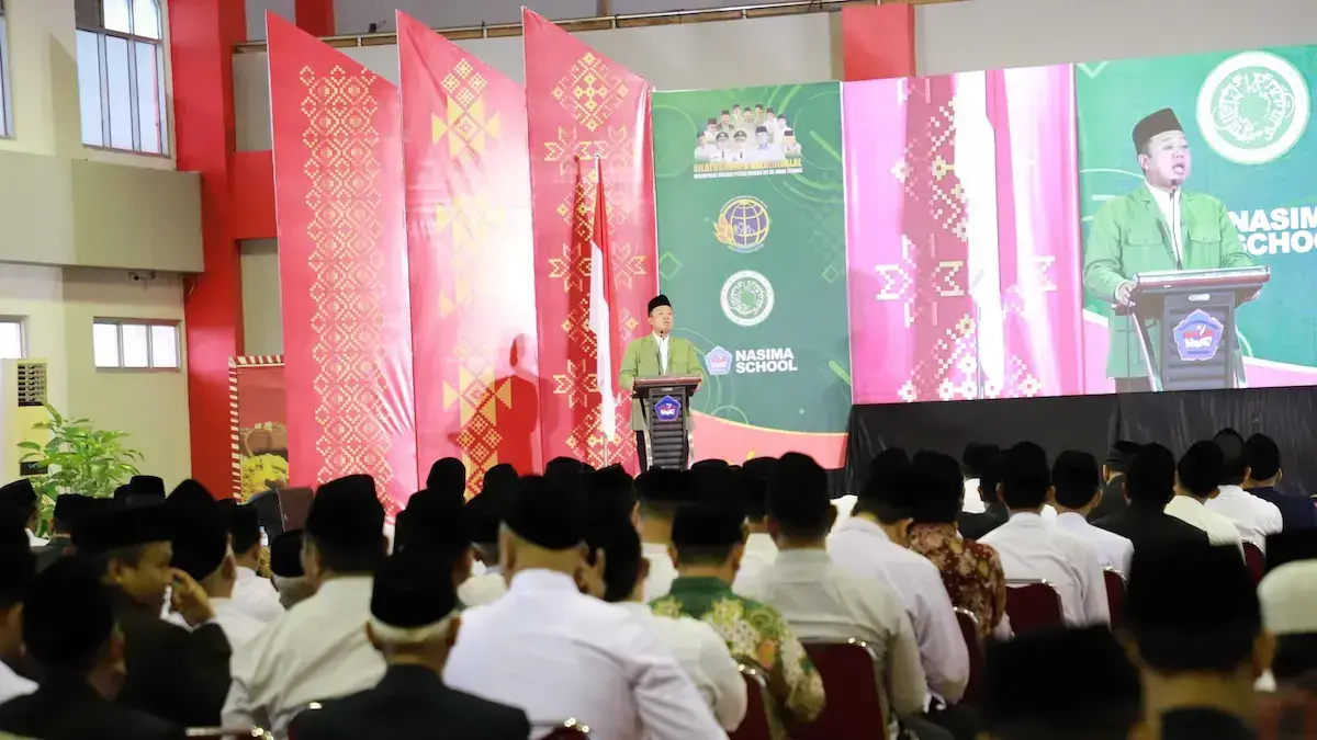 Menteri Nusron hadiri halalbihalal NU se Jawa Tengah. (dok. istimewa)