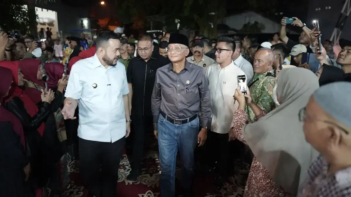 Menteri PUPR hadir di Jondul Rawang. (dok. Prokopim)