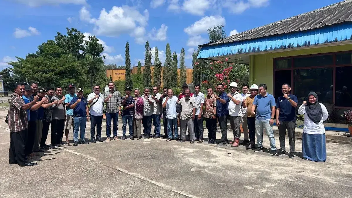 PKS Pinang Tinggi ajak petani giatkan tanam TBS. (dok. istimewa)