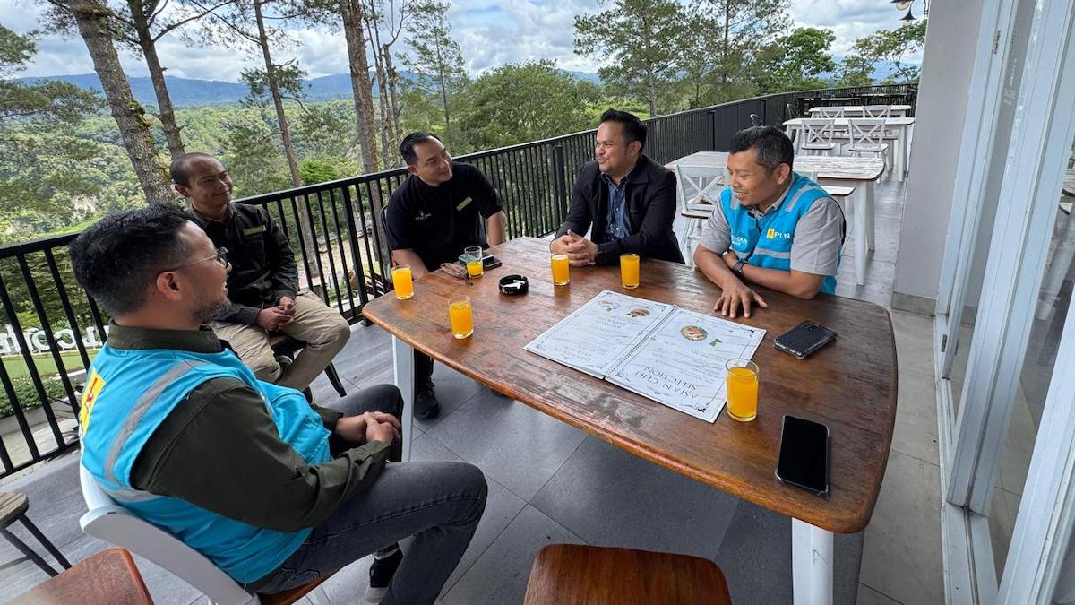 PLN UP3 Bukittinggi sapa pelanggan TM. (dok. istimewa)