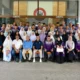 PT Semen Padang lepas calon jamaah haji dari pensiunan dan karyawan. (dok. Humas)