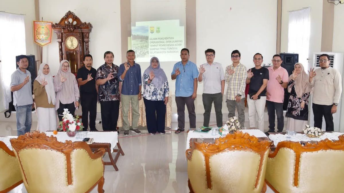 Pemko Pariaman dan Unand lakukan kajian terkait dumpling TPA. (dok. istimewa)