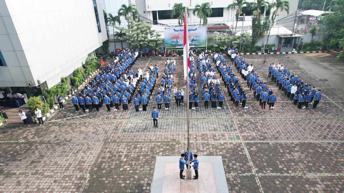 Upacara Hari Kebangkitan Nasional di Kementerian ATR/BPN. (dok. istimewa)
