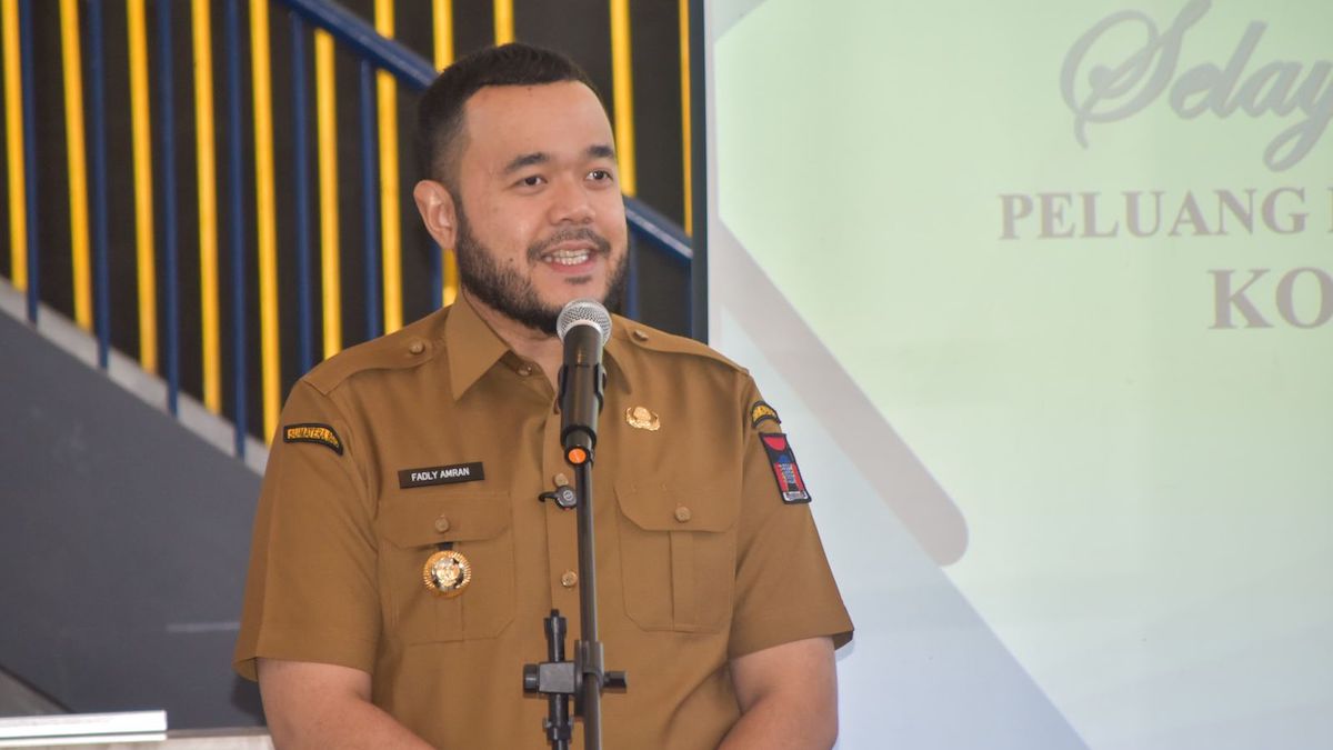 Wako Fadly Amran saat temu dialog dengan pelaku usaha di Padang. (dok. Prokopim)