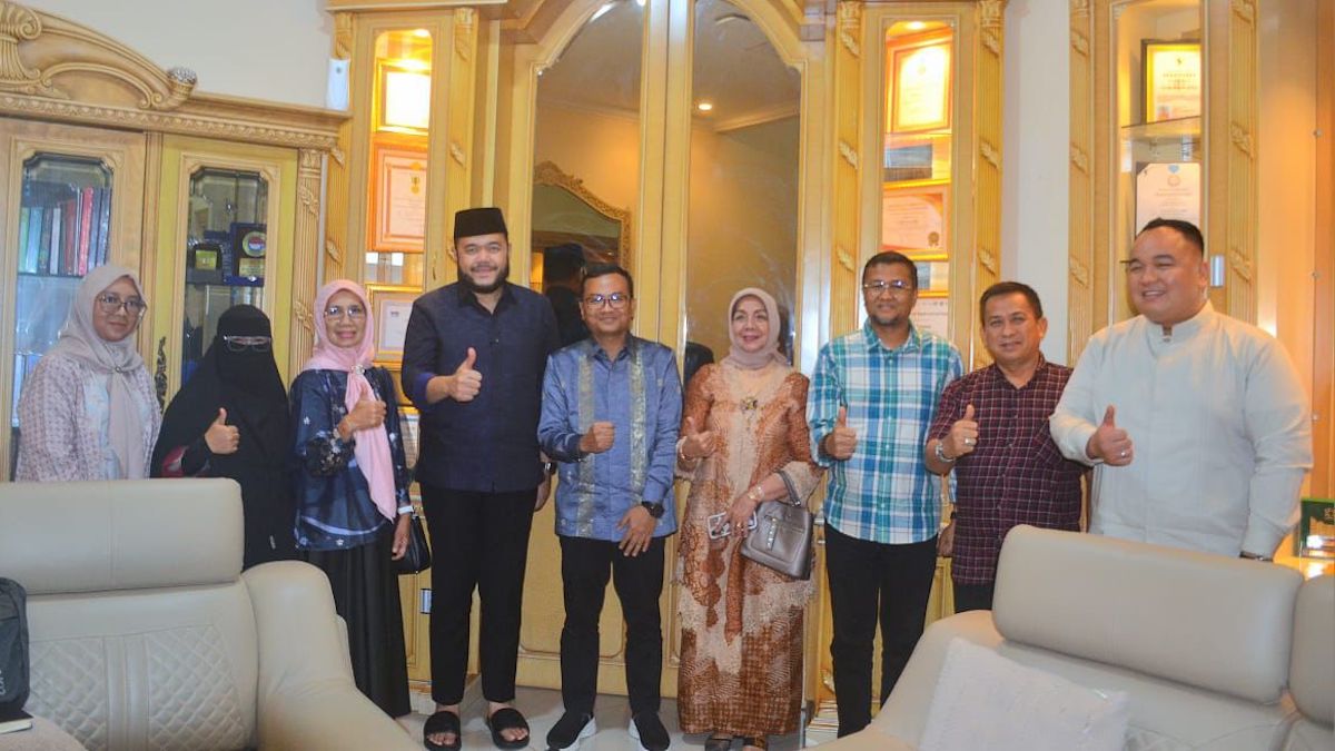 Wako Fadly Amran terima kedatangan Ditjen GTK Kemendikbudristek. (dok. Prokopim)