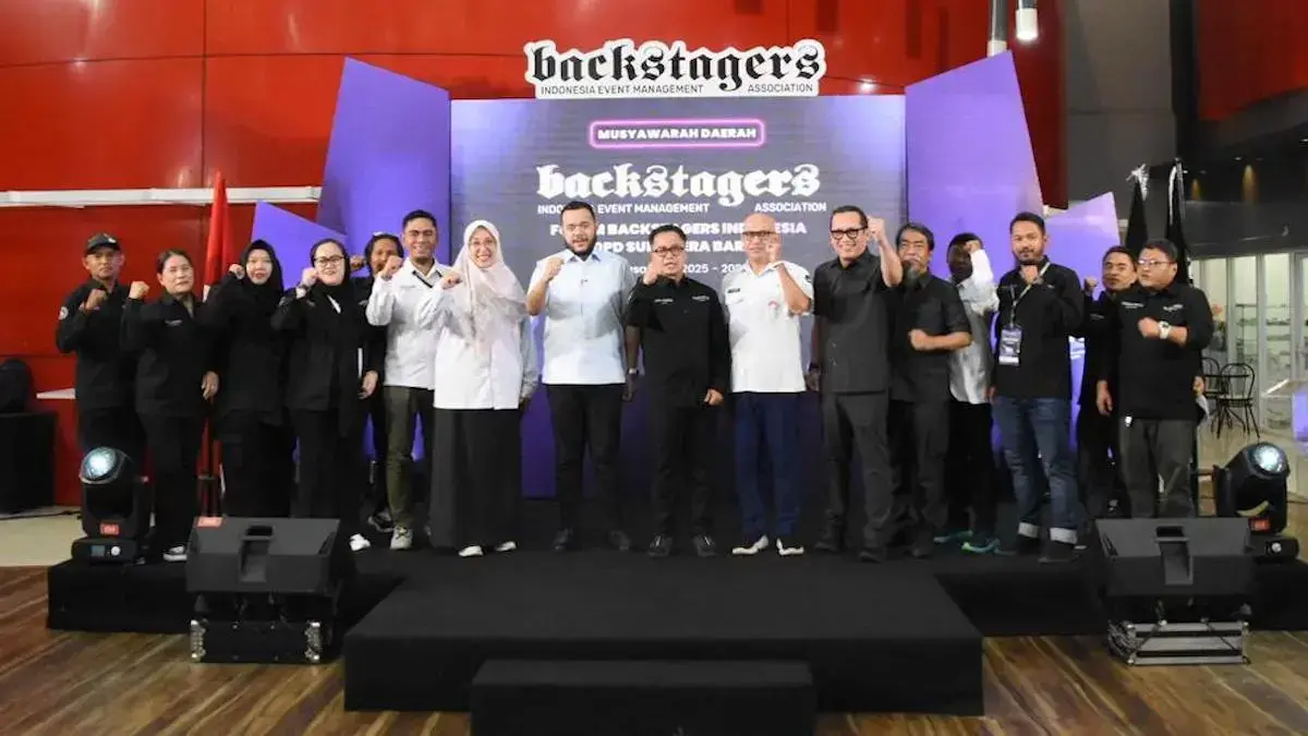 Wako Fadly Amran tutup iven Musda Backstagers Sumbar. (dok. istimewa)