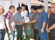 Mulyadi Dampingi DPP PKDP Tinjau Pembangunan Masjid Maimunah Lapai Pariaman