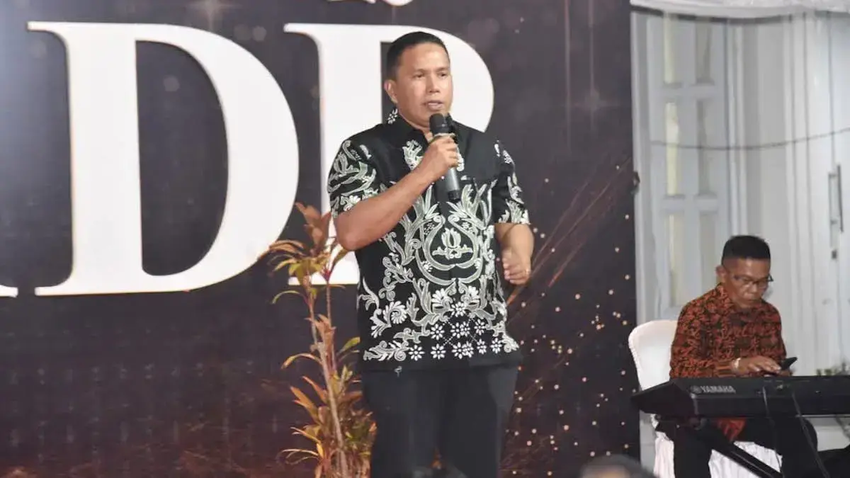 Wawako Pariaman hadiri halalbihalal PKDP 2025. (dok. istimewa)