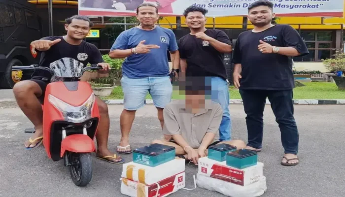 Curi Sepeda Listrik di Tempat Kerja, Pemuda di Padang Diamankan Polisi