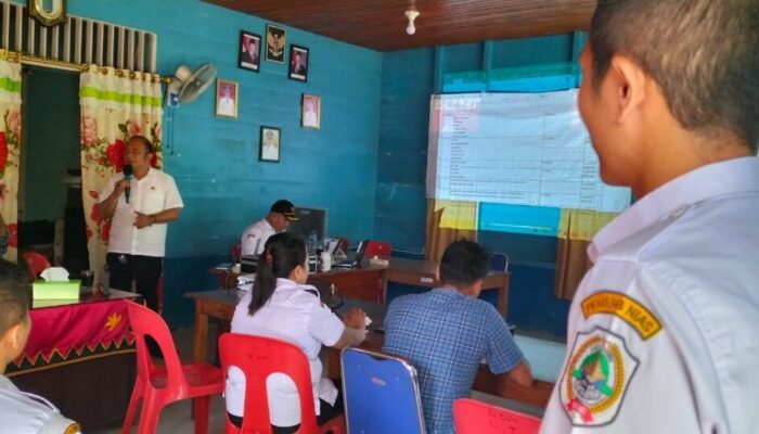 Pemkab Nias Dorong Desa Hiligodu Tanose’o dan Umbu Siap Hadapi Monev Keterbukaan Informasi 2025