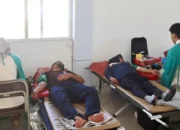 Wujud Kepedulian Sosial, KAI Divre II Sumbar Gelar Aksi Donor Darah di Stasiun Padang