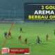 Gol kontroversial Arema FC saat laga semifinal Piala Presiden Leg 2 2017 lalu. (dok. tangkapan layar)