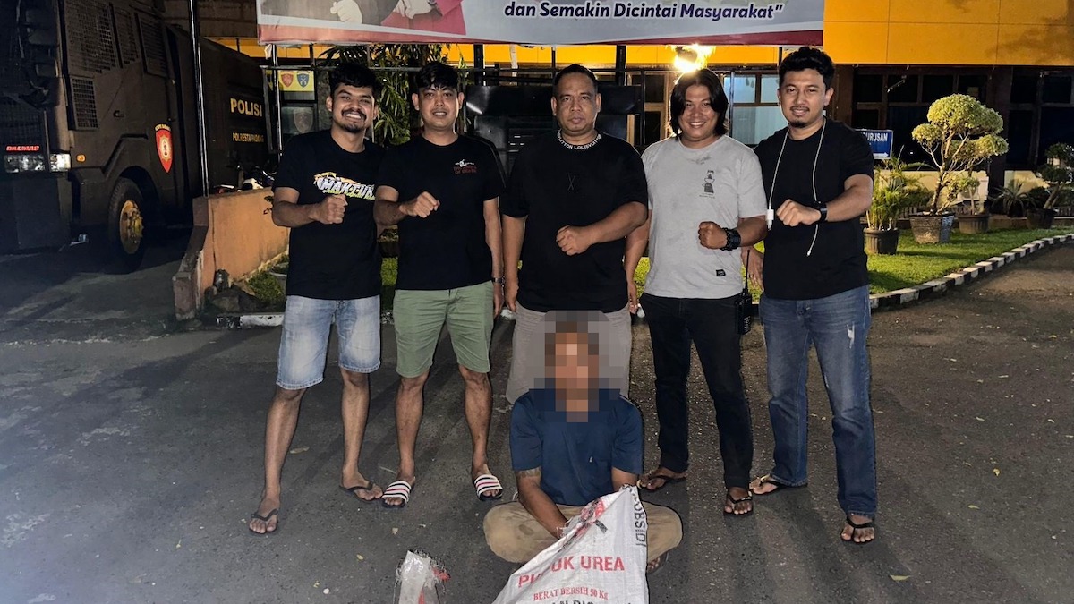 Pelaku pembobolan gudang ditangkap Satreskrim Polresta Padang. (dok. istimewa)