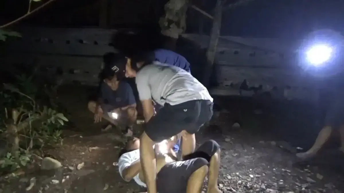 Penangkapan bandar sabu di Dharmasraya. (dok. istimewa)