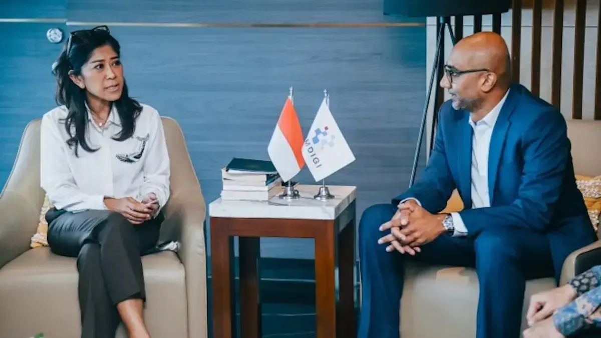 Pertemuan Menkomdigi dengan perwakilan dari Oracle. (dok. istimewa)