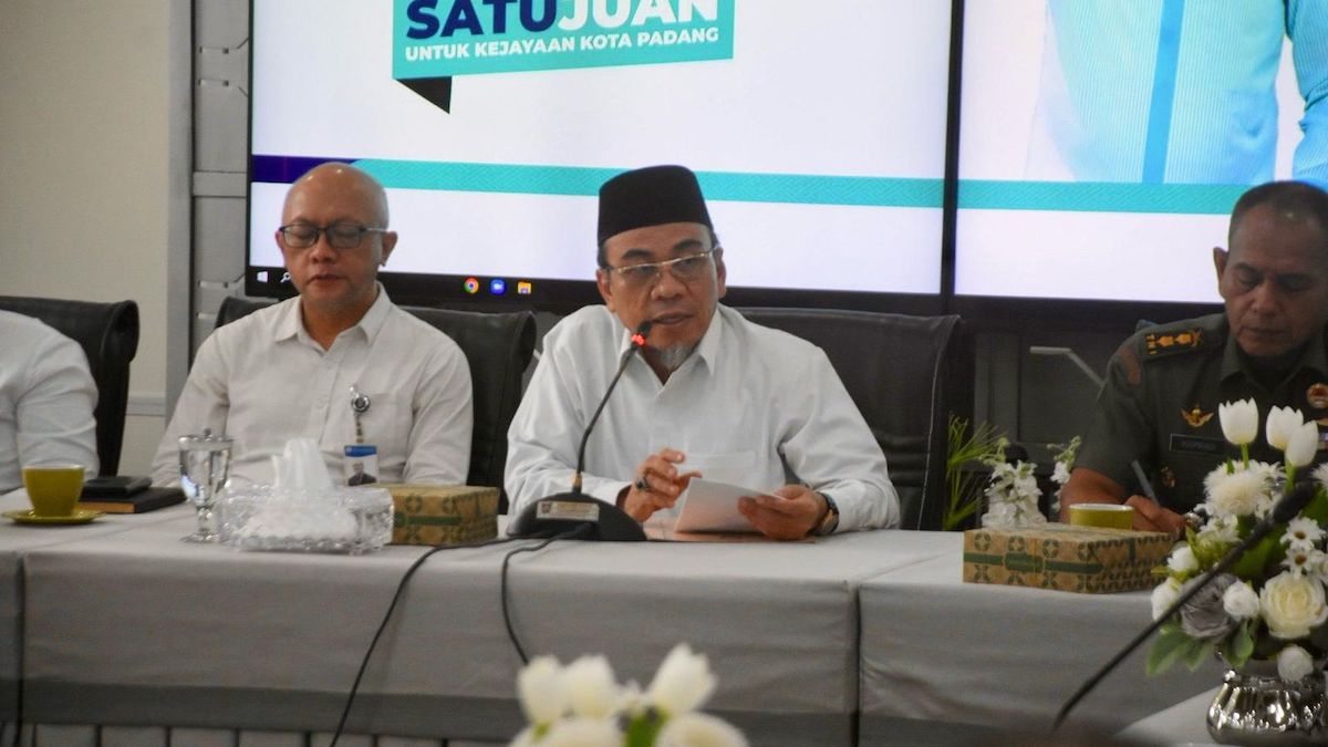 Rapat kesiapan Pemko Padang jelang Idul Adha. (dok. Prokopim)