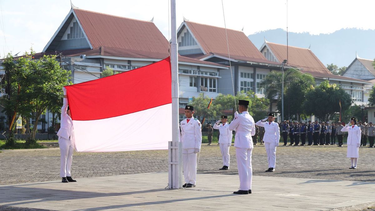Upacara Hari Kebangkitan Nasional (Harkitnas) ke-117 di Pemko Padang. (dok. Prokopim)