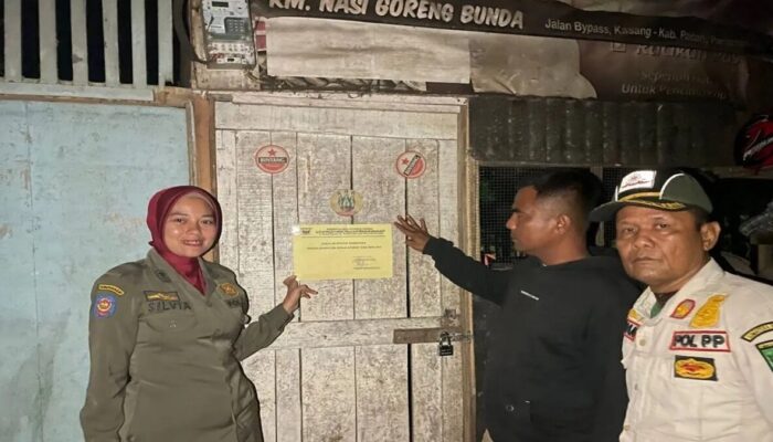 15 Kafe Ilegal di Batang Anai Disegel, Bupati Padang Pariaman: Tak Ada Negosiasi Lagi!