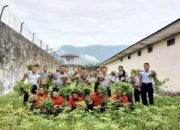 Rutan Lubuk Sikaping Panen 120 Kg Kacang Tanah, Hasilkan Produk UMKM Khas