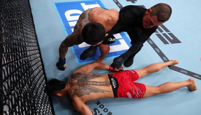 Jeka Saragih Tumbang dalam 28 Detik, Dikalahkan Joo Sang Yoo di UFC 316