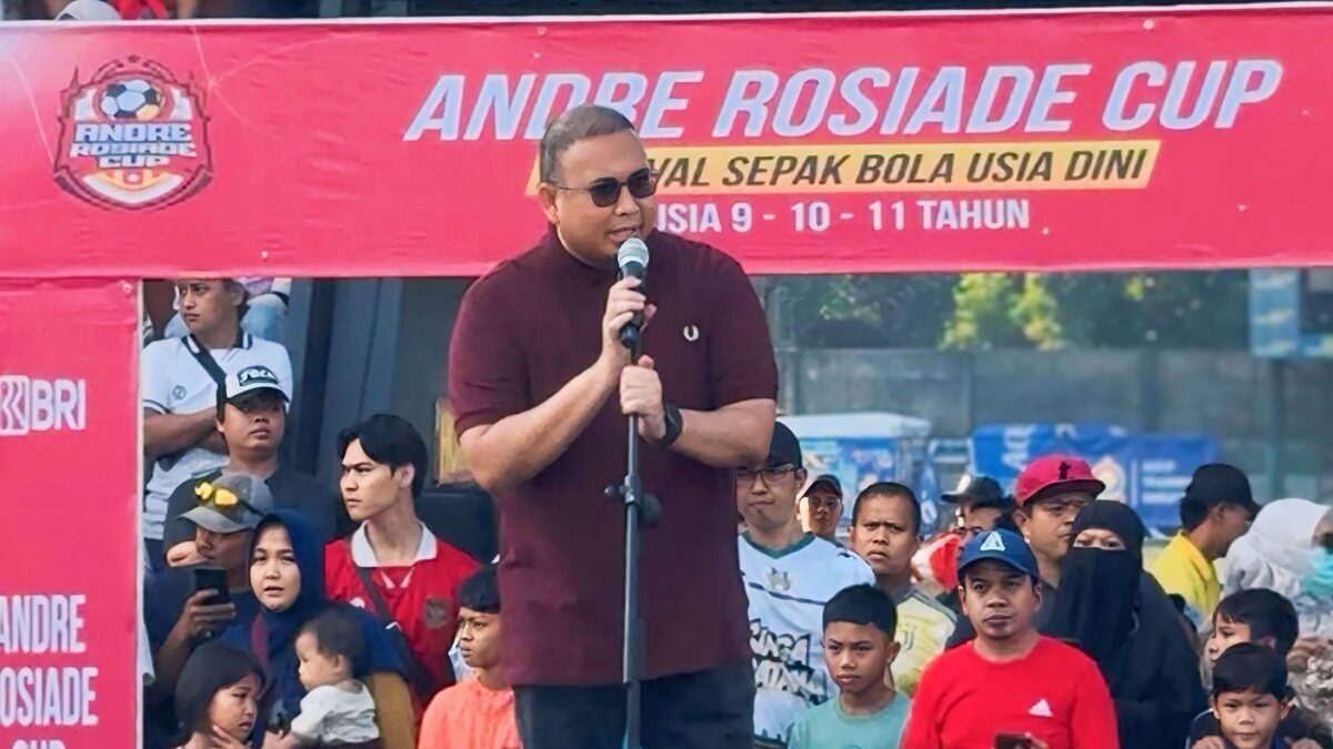 Wakil Ketua Komisi IV DPR RI, Andre Rosiade buka Andre Rosiade Cup tahun lalu di Jakarta. (dok. istimewa)