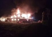 Korsleting Listrik, Dua Rumah di Pasaman Hangus Terbakar Dini Hari