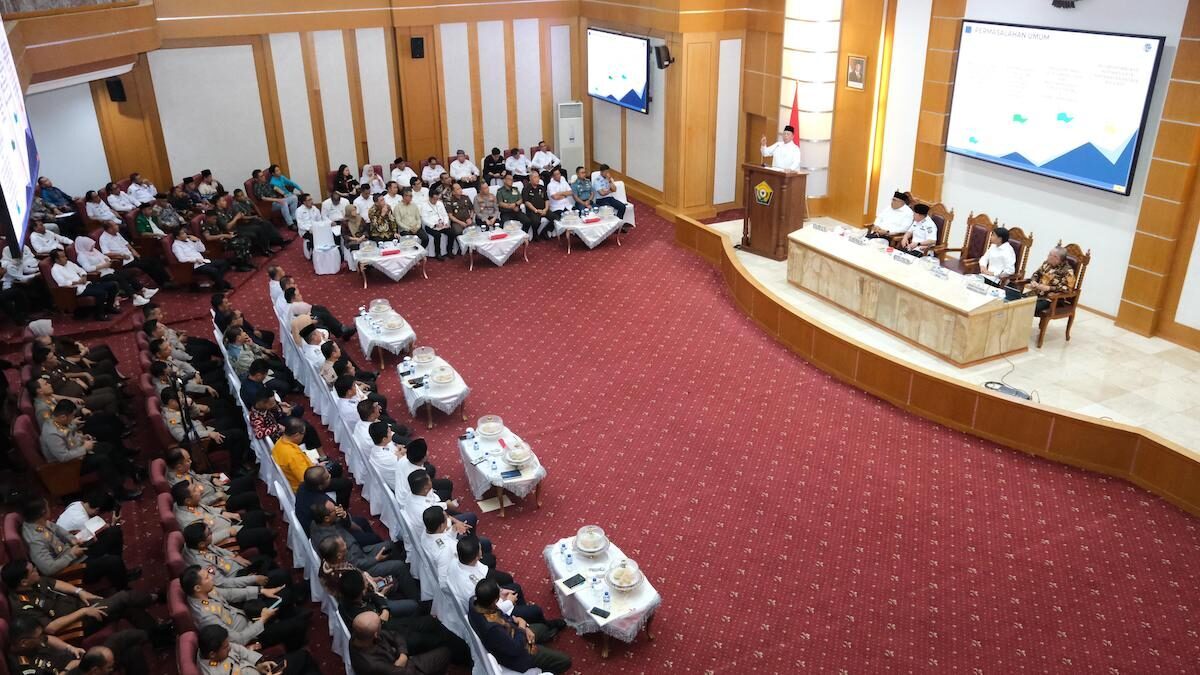 Menteri Nusron ajak Kepala Daerah se-Sulteng atasi tantangan pertanahan modern. (dok. ATR/BPN)