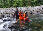 Basarnas Padang Evakuasi Jasad Pria yang Sudah Membusuk di Sungai Lubuk Minturun