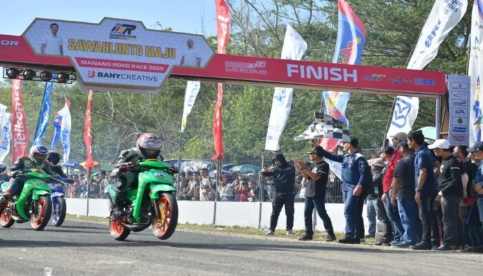 Sawahlunto Manang Road Race 2025: Sport Tourism yang Bikin UMKM Ngebut