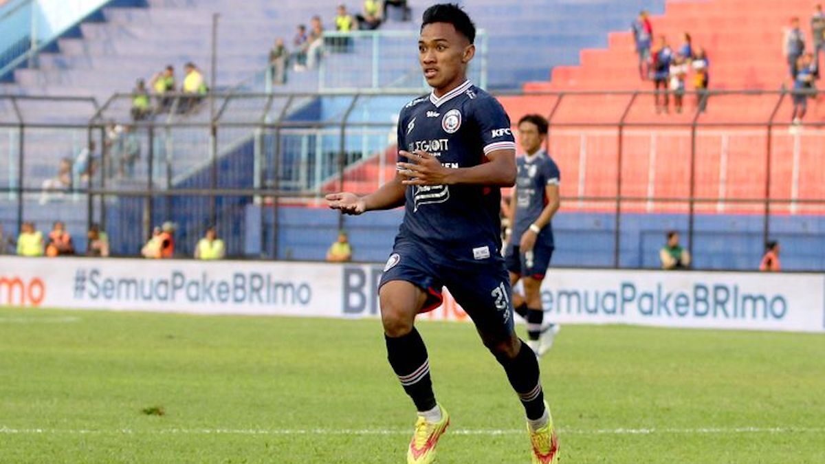 Gelandang muda Arema FC, Arkhan Fikri. (dok. Wearemania)