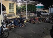 Polisi Tangkap 13 Anggota Geng Motor Matador di Pasbar, Didominasi Pelajar