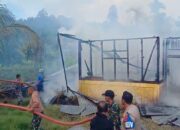 Rumah Anggota DPRD Mentawai di Dusun Havea Sikakap Terbakar