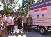 Wako Fadly Amran Lepas Ekspor Perdana Produk Coklat dari Padang ke Singapura