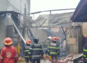 Ledakan Sepeda Listrik Picu Kebakaran Ruko di Marapalam Padang