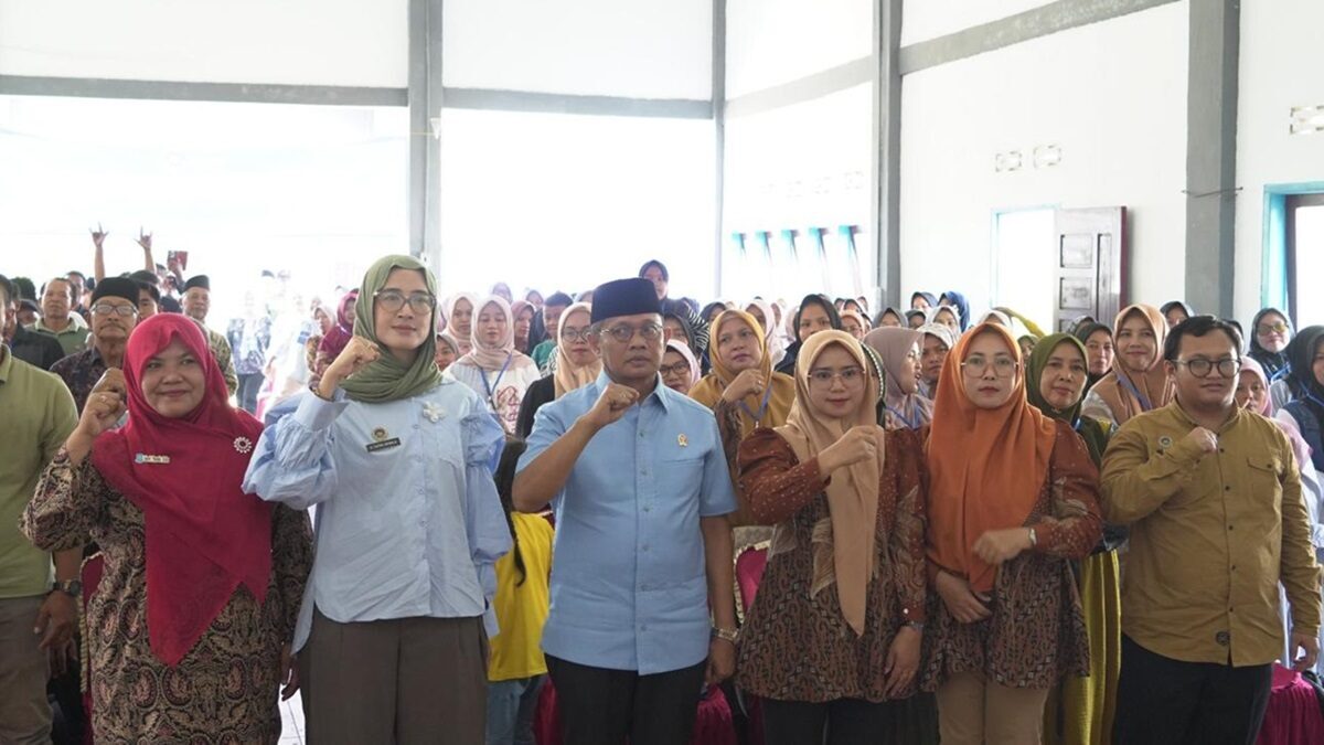 Sosialisasi makan bergizi gratis (MBG) di Pasaman Barat. (dok. istimewa)