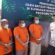 Tersangka kasus perambahan hutan di Riau. (dok. Humas Polda Riau)